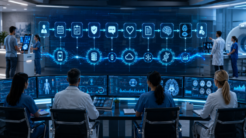 AI Automation for Healthcare: From Intake to Diagnostics | AGIX Technologies