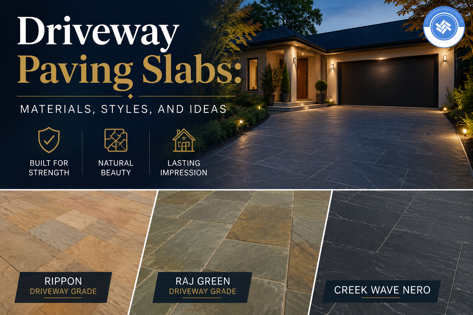 Driveway Paving Slabs: Styles & Ideas - East Yorkshire Stone – East Yorkshire Stone Ltd