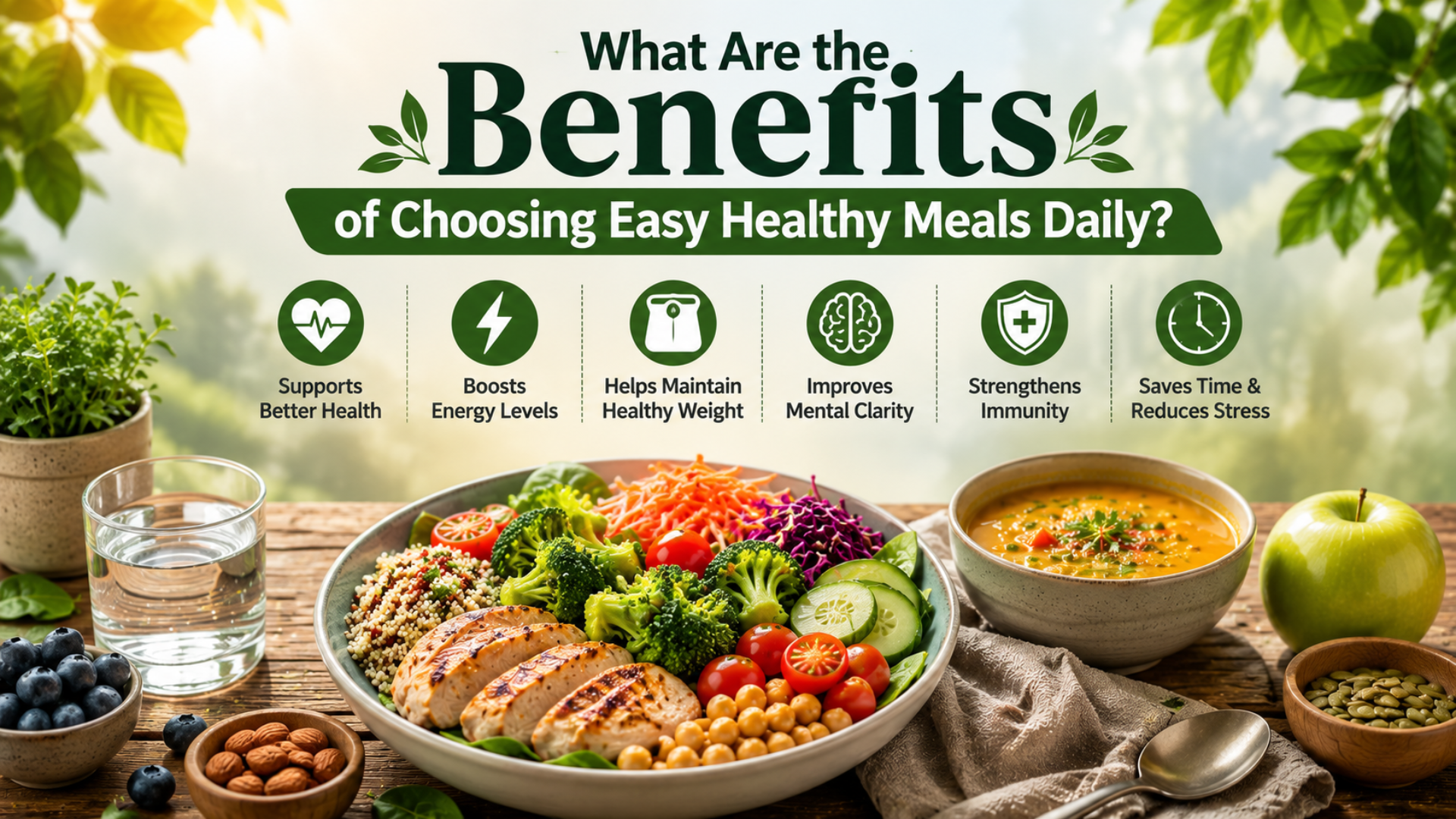 What Are the Benefits of Choosing Easy Healthy Meals Daily? – NUTRITRACKER