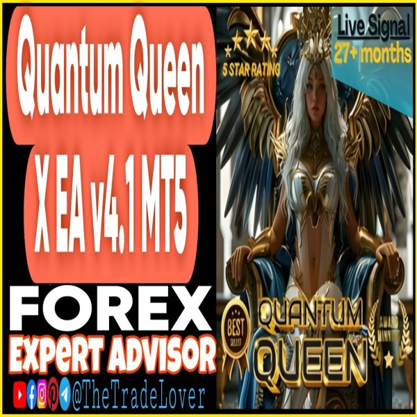 Quantum Queen X EA v4.1 MT5 + Presets (Works on Build 5836) | Forex Robot | MT5 Expert Advisor - The Trade Lovers