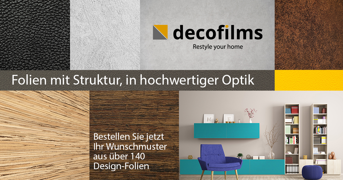 decofilms I Möbelfolie in Beton