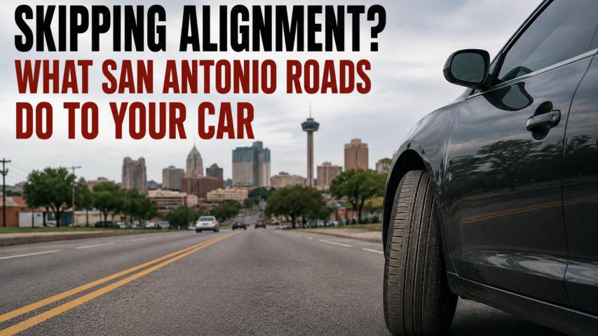 Skipping Alignment? What San Antonio Roads Do to Your Car