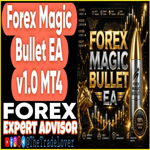 Forex Magic Bullet EA v1.0 MT4 (Works on Build 1471) | Forex Robot | MT4 Expert Advisor - The Trade Lovers
