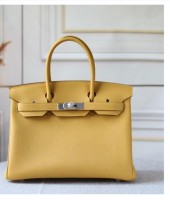 Nadine Collections Showcases the Timeless Elegance of the HERMES Birkin 30 Jaune Ambre