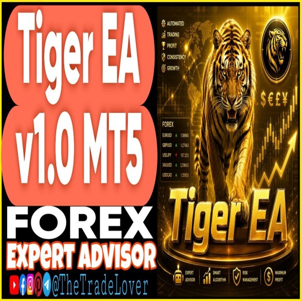 Tiger EA v1.0 MT5 (Works on Build 5836) | Forex Robot | MT5 Expert Advisor - The Trade Lovers