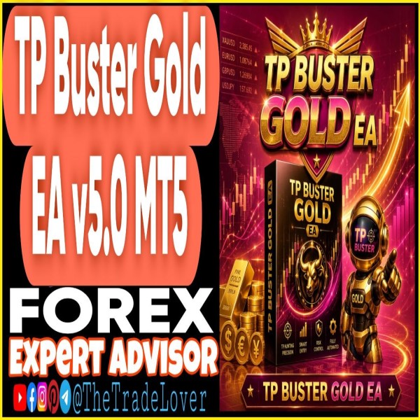 TP Buster GOLD EA v5.0 MT5 (Works on Build 5836) | Forex Robot | MT5 Expert Advisor - The Trade Lovers