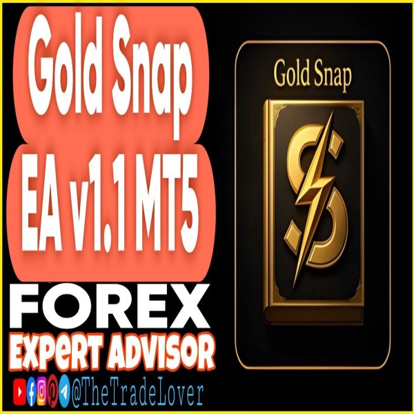 Gold Snap EA v1.1 MT5 (Works on Build 5836) | Forex Robot | MT5 Expert Advisor - The Trade Lovers