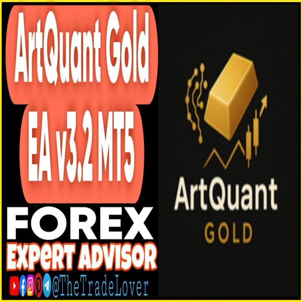 ArtQuant Gold EA v3.2 MT5 + Presets (Works on Build 5836) | Forex Robot | MT5 Expert Advisor - The Trade Lovers