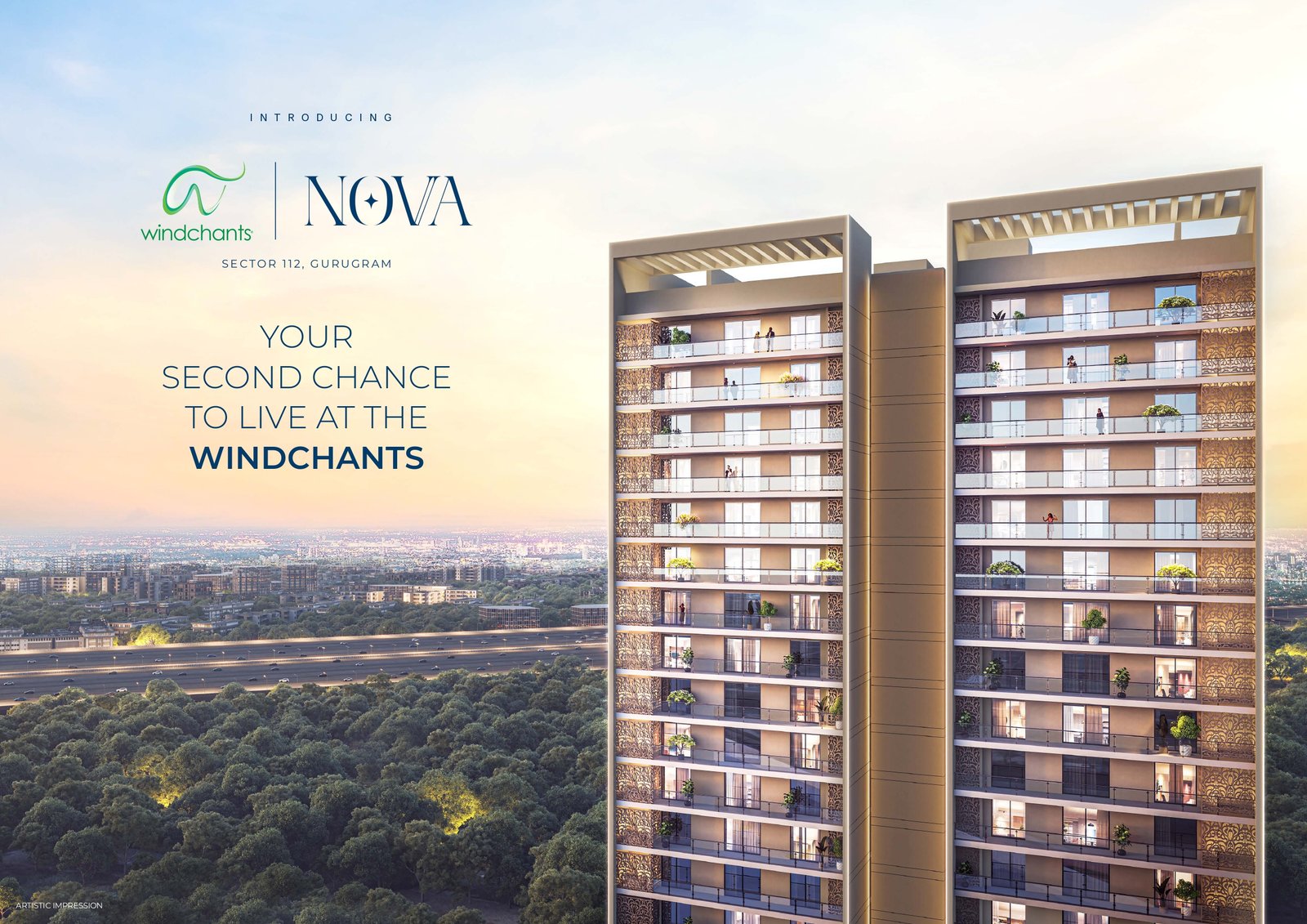 Windchants NOVA Sector 112 Gurgaon | Price, floor plan, reviews, brochure pdf, rera