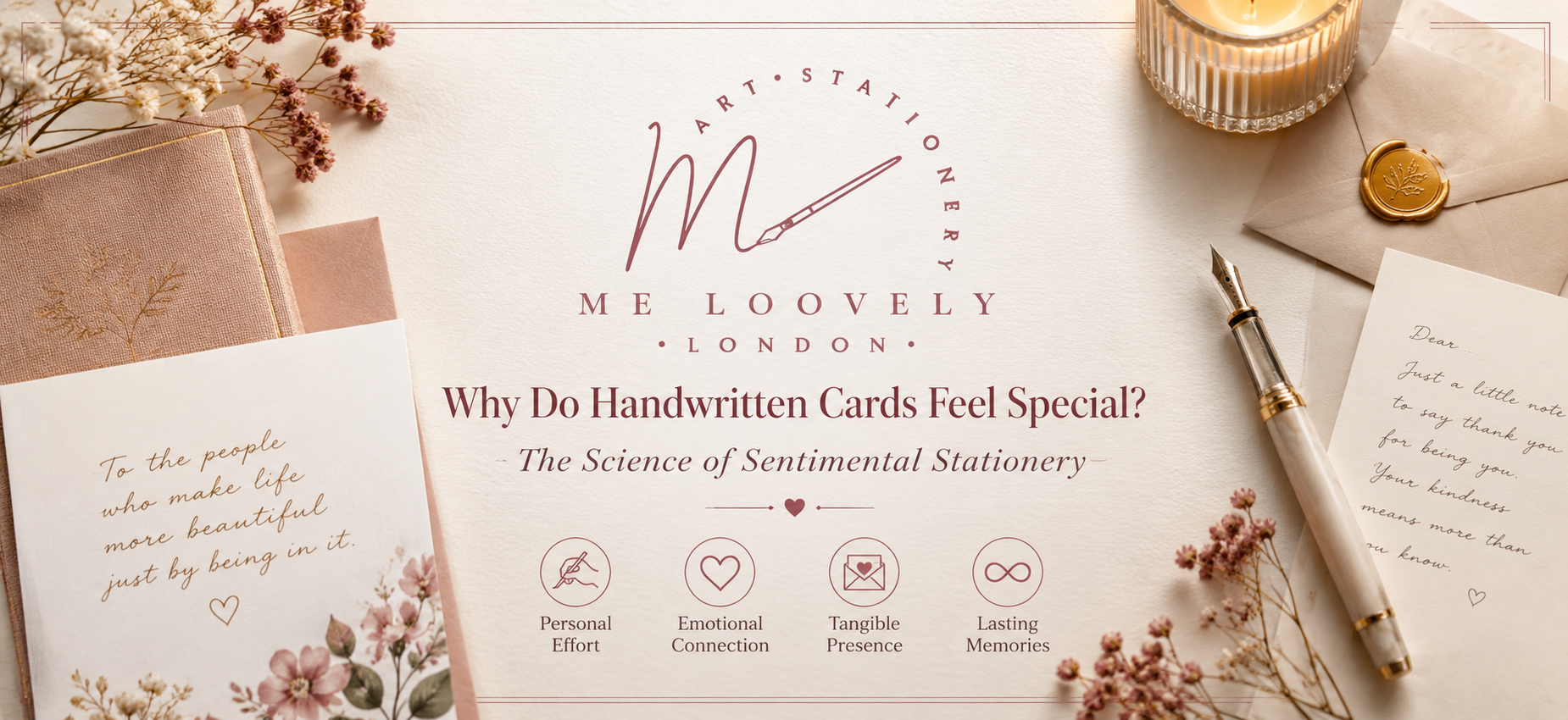 Why Do Handwritten Cards Feel Special? Power of Keepsakes – Me Loovely