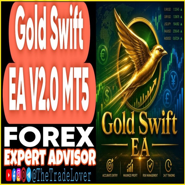 Gold Swift EA v2.0 MT5 + Presets (Works on Build 5836) | Forex Robot | MT5 Expert Advisor - The Trade Lovers