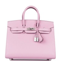 Nadine Collections Showcases the Elegant Mauve Sylvester Madame Epsom Leather Bag for Luxury Handbag Enthusiasts