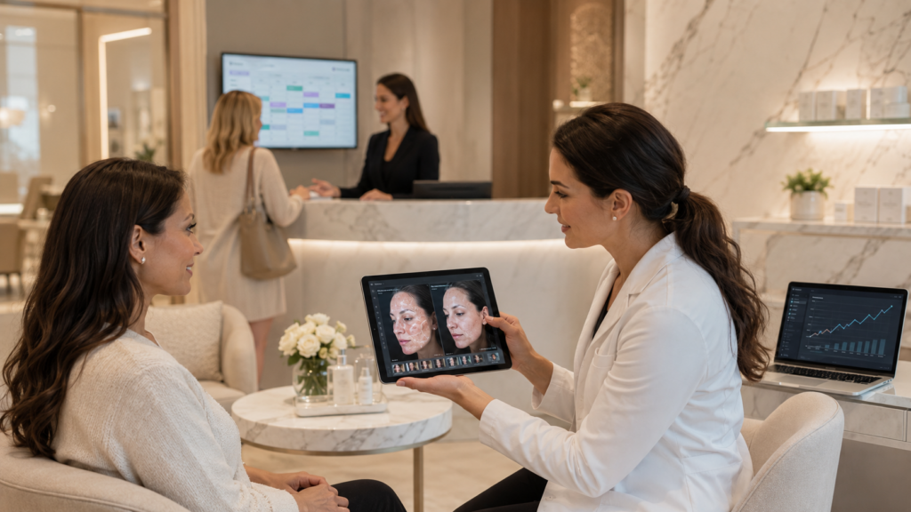 AI for Med Spas: HIPAA, Skin Analysis & Scheduling | AGIX Technologies