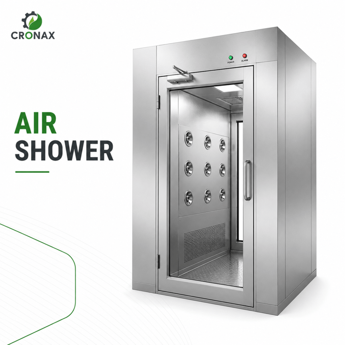 Air Shower for Food Processing Units – Cronax Industries