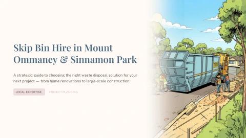 How to Choose Skip Bin Hire in Mount Ommaney & Sinnamon Park for Your Project?