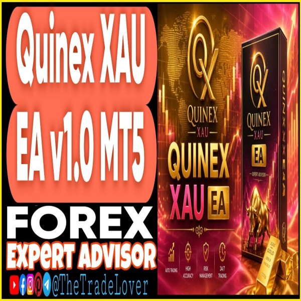 QUINEX XAU EA v1.0 MT5 (Works on Build 5836) | Forex Robot | MT5 Expert Advisor - The Trade Lovers