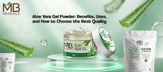 Aloe Vera Gel Powder Benefits, Uses & Best Quality Guide | MB