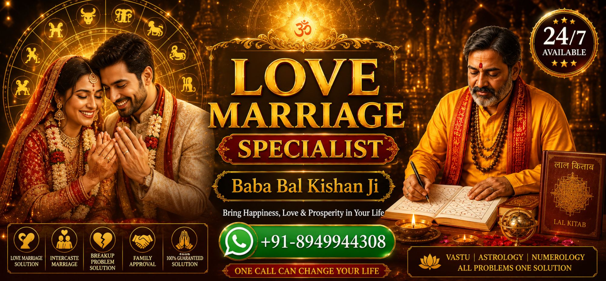 Love Problem Solution in Mumbai: Trusted Vedic Guidance for Relationship Harmony - Baba Bal Kishan Ji Astrology Services