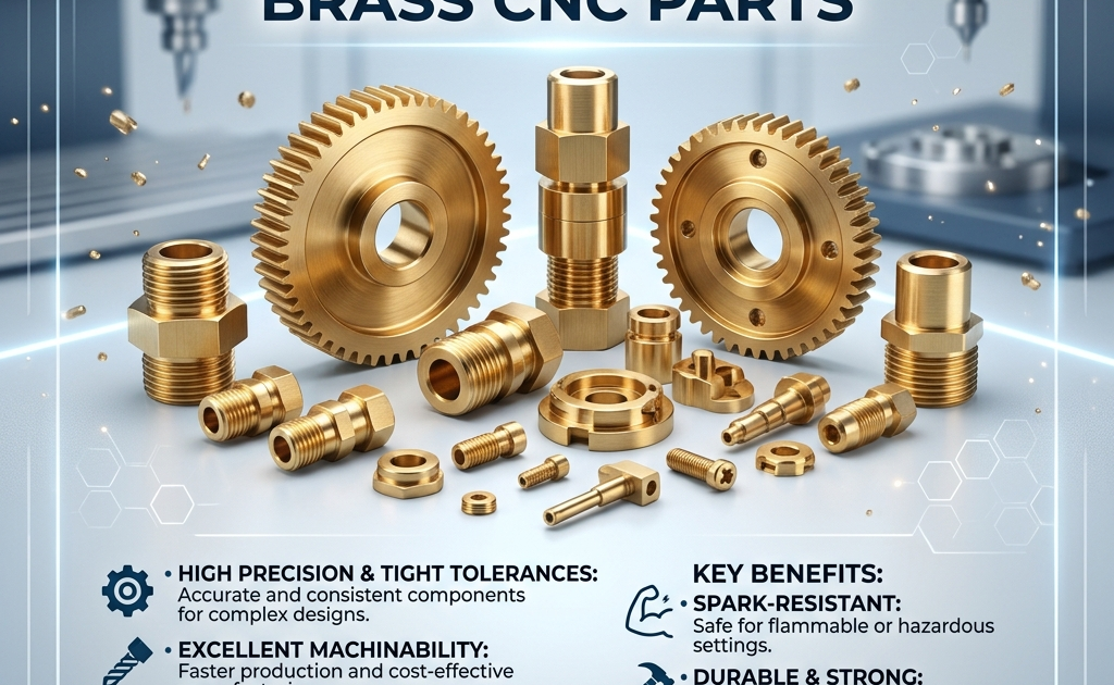 Why Industries Prefer Brass CNC Turned Components