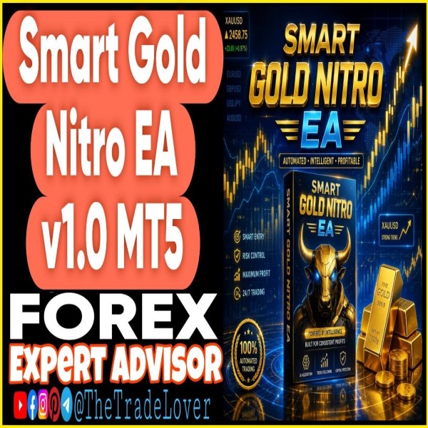 Smart Gold Nitro EA v1.0 MT5 (Works on Build 5836) | Forex Robot | MT5 Expert Advisor - The Trade Lovers