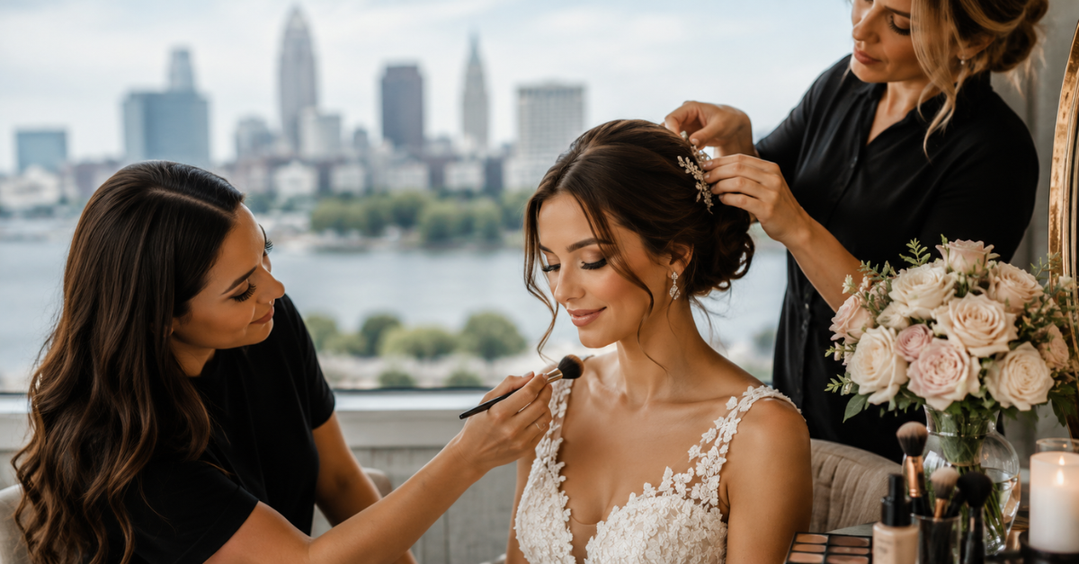 Everything Brides Should Know About Hair and Makeup in Cleveland