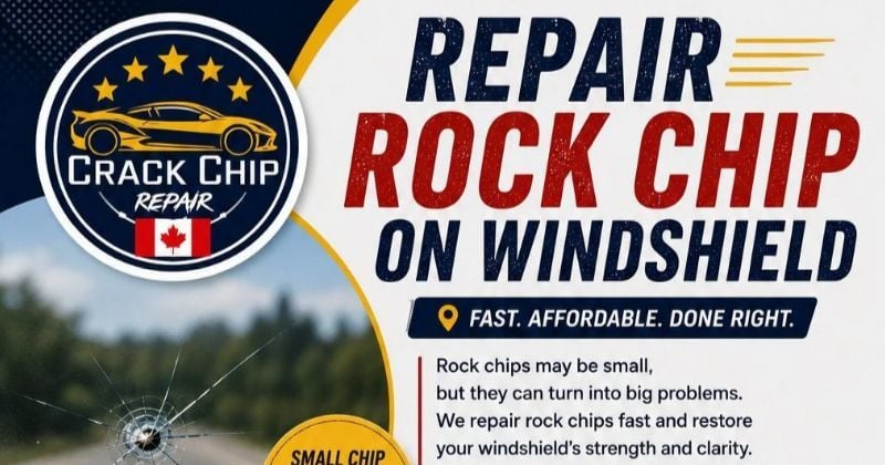 Repair Rock Chip On Windshield