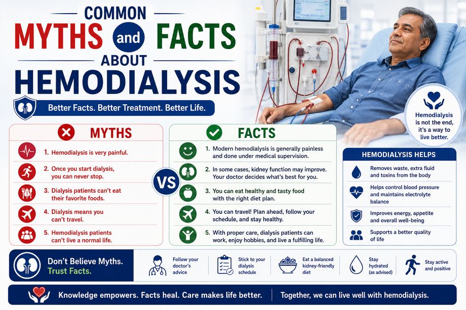 Common Myths and Facts About Hemodialysis - JustPaste.it