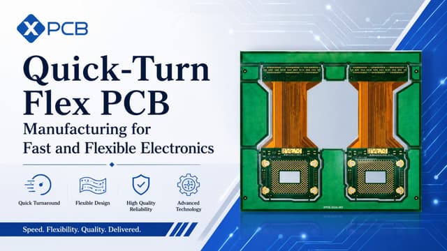 Quick-Turn Flex PCB Manufacturing for Fast and Flexible Electronics