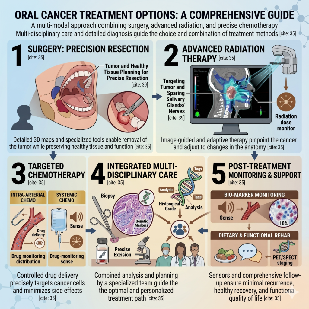 Oral Cancer Treatment Options: Surgery, Radiation & Chemotherapy Explained