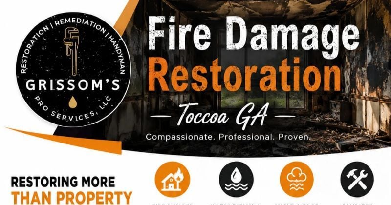 Fire Damage Restoration Toccoa GA