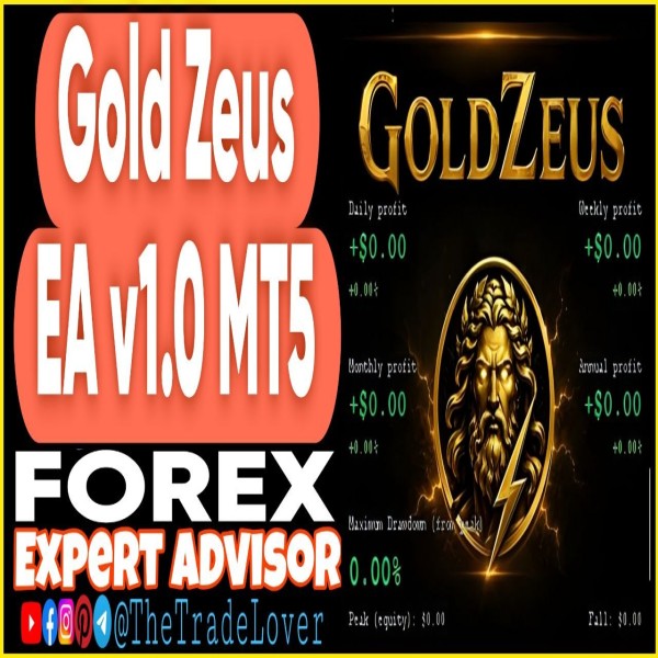 Gold Zeus EA v1.0 MT5 (Works on Build 6061) | Forex Robot | MT5 Expert Advisor - The Trade Lovers