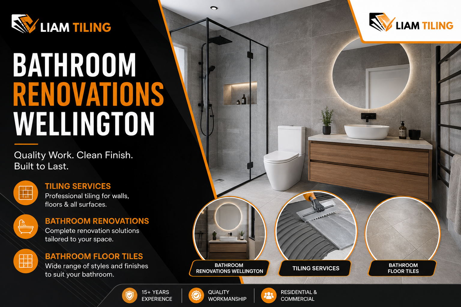 Bathroom Renovations Wellington: Choosing the Right Tiles and Tiling Services – Liam Tiling