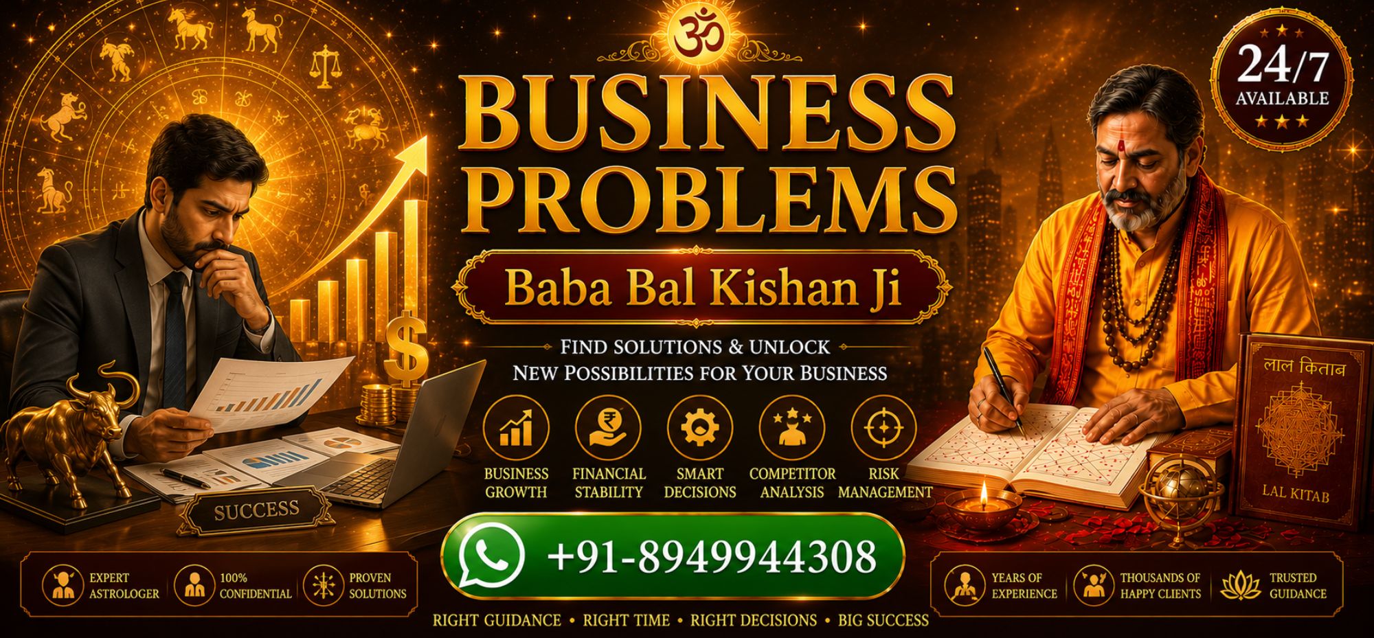 Financial Growth Astrology: A Guide to Wealth, Prosperity, and Financial Success - Baba Bal Kishan Ji Astrology Services