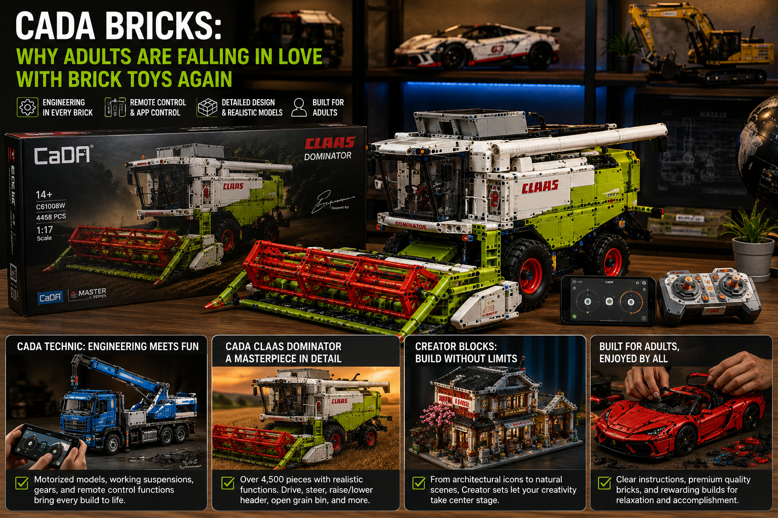 Cada Bricks: Why Adults Are Falling in Love with Brick Toys Again