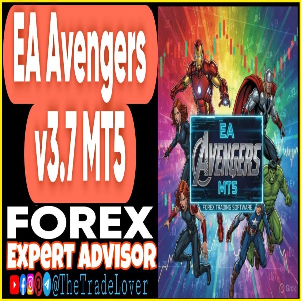 EA Avengers v3.7 MT5 + Presets (Works on Build 6061) | Forex Robot | MT5 Expert Advisor - The Trade Lovers