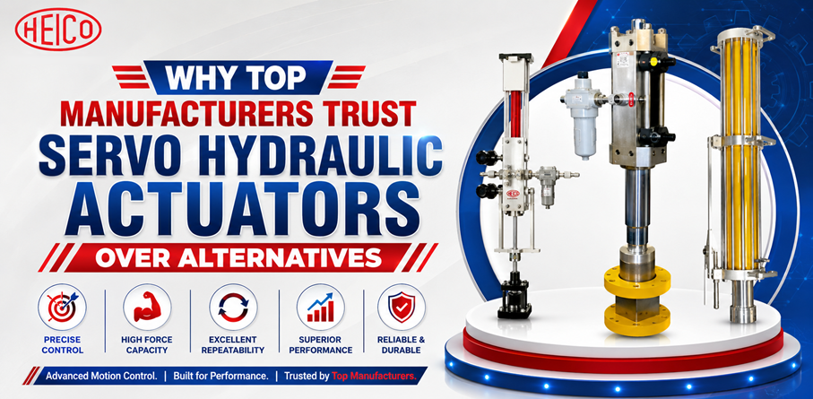 Why Top Manufacturers Trust Servo Hydraulic Actuators Over Alternatives