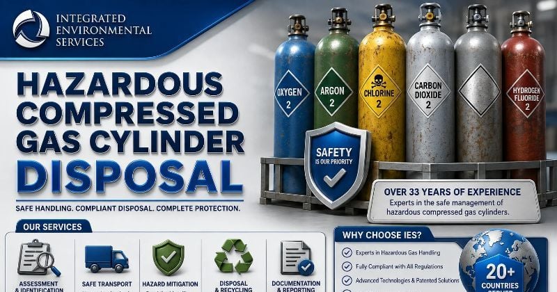 Hazardous Compressed Gas Cylinder Disposal
