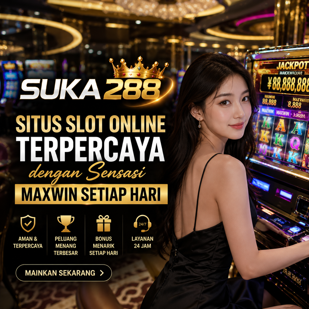 SUKA288 : Situs Slot Online Terpercaya dengan Sensasi Maxwin Setiap Hari