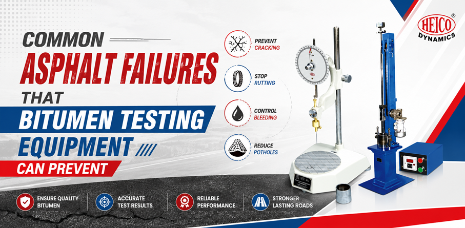 Common Asphalt Failures That Bitumen Testing Equipment Can Prevent