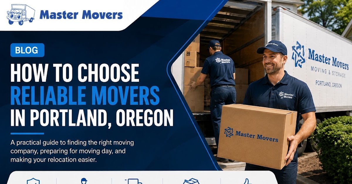 How to Choose Reliable Movers in Portland, Oregon