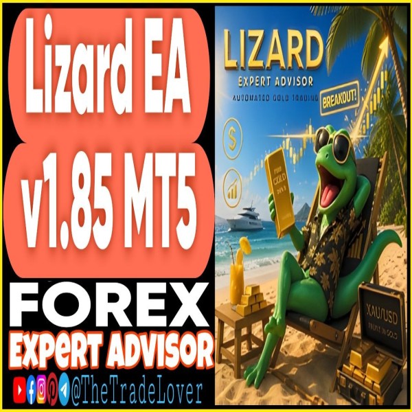 Lizard EA v1.85 MT5 (Works on Build 6061) | Forex Robot | MT5 Expert Advisor - The Trade Lovers