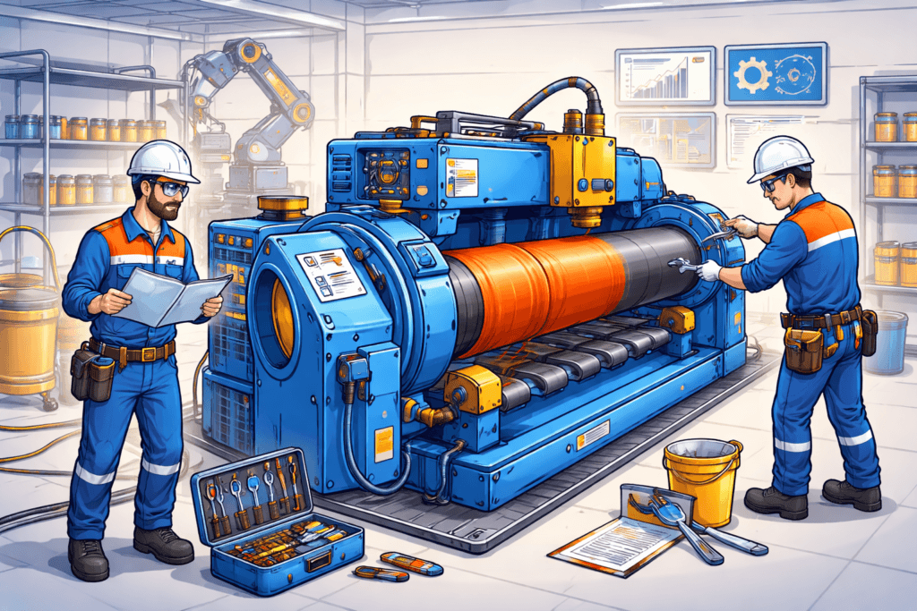 Pipe Coating Machine Training & Maintenance Guide