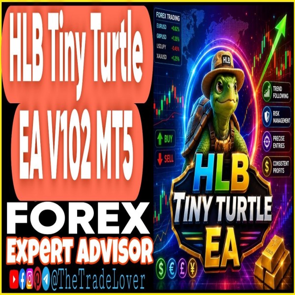 HLB Tiny Turtle EA v102 MT5 (Works on Build 6061) | Forex Robot | MT5 Expert Advisor - The Trade Lovers