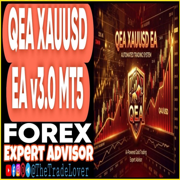 QEA XAUUSD EA v3.0 MT5 (Works on Build 6061) | Forex Robot | MT5 Expert Advisor - The Trade Lovers