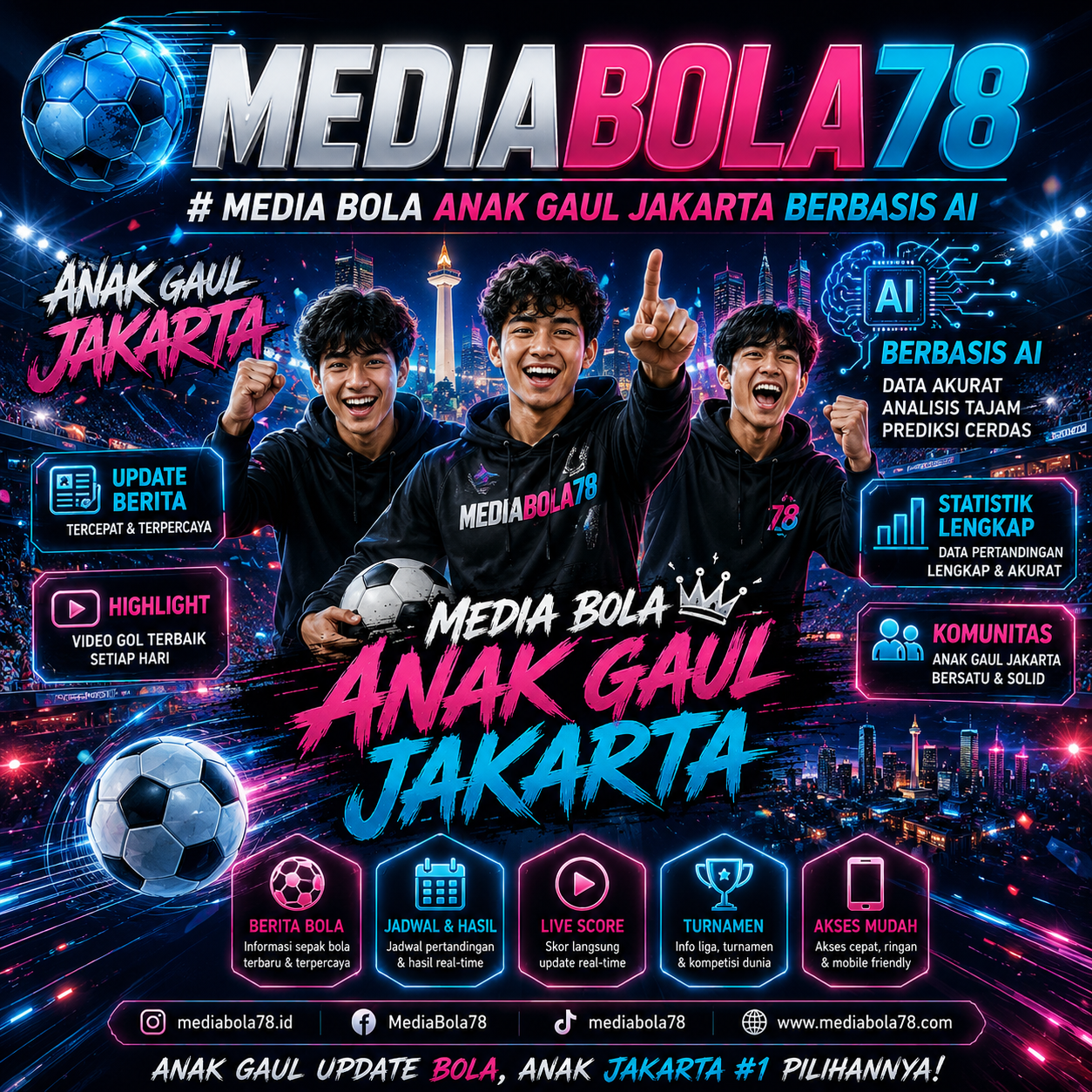 MEDIABOLA78 # Media Bola Anak Gaul Jakarta Berbasis AI