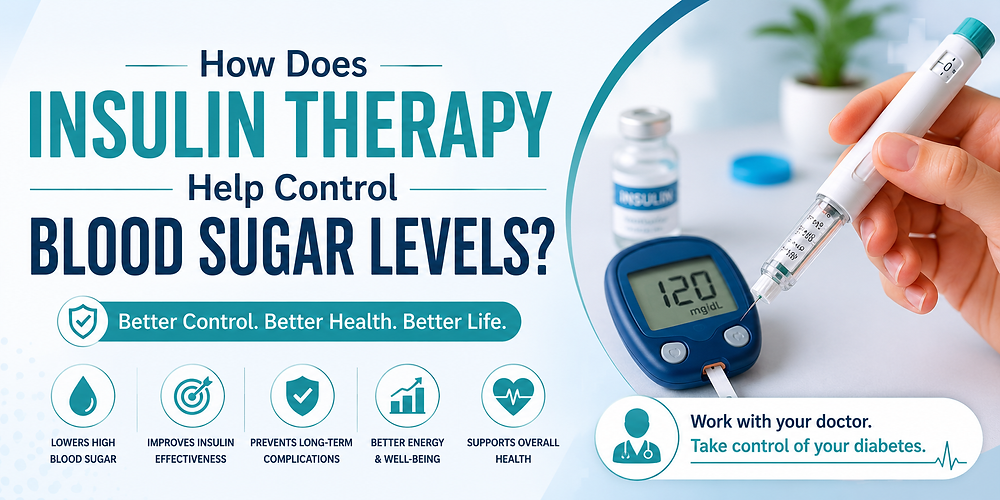 How Does Insulin Therapy Help Control Blood Sugar Levels?