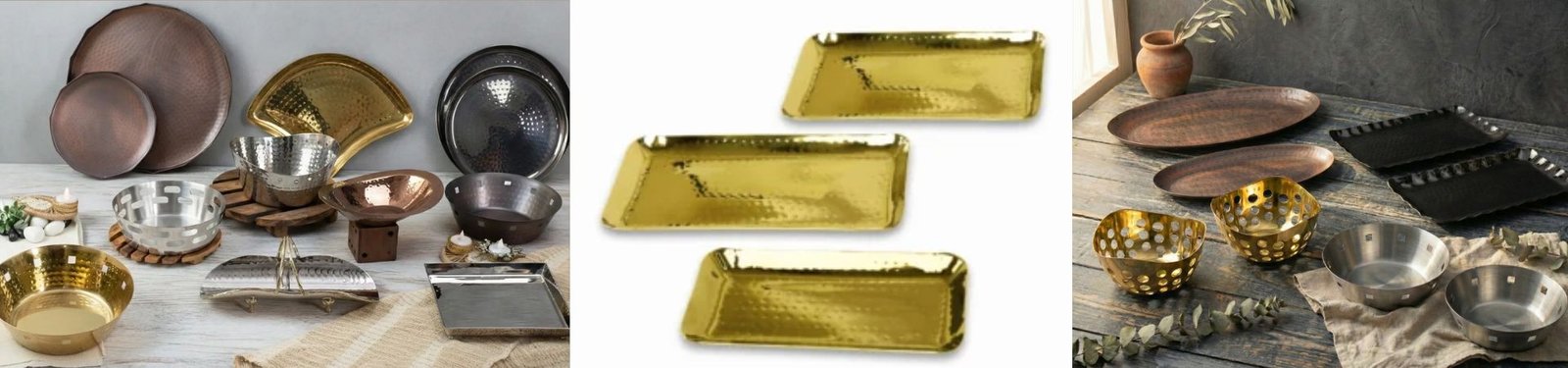 Premium Stainless Steel Platters & Bread Baskets for HoReCa Dealers