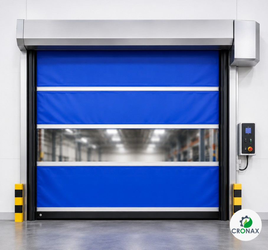 High Speed Doors in Mumbai: Controlling Moist Air & Reducing Energy Loss – Cronax Industries