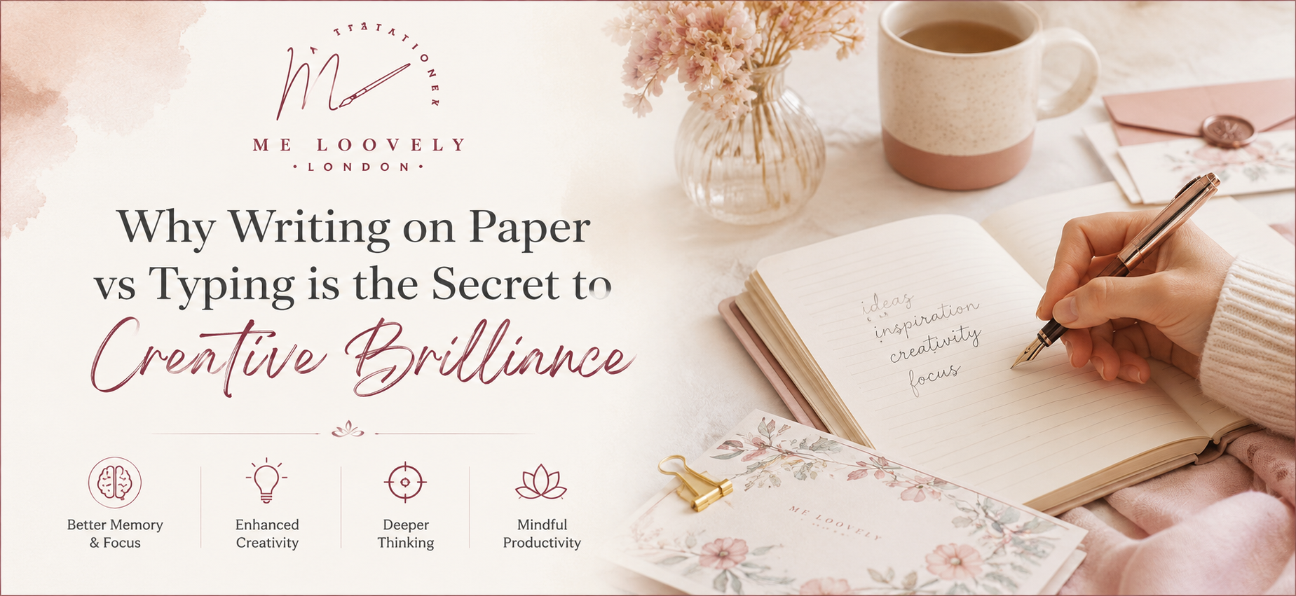 Writing on Paper vs Typing: The Creative Power of Ink – Me Loovely
