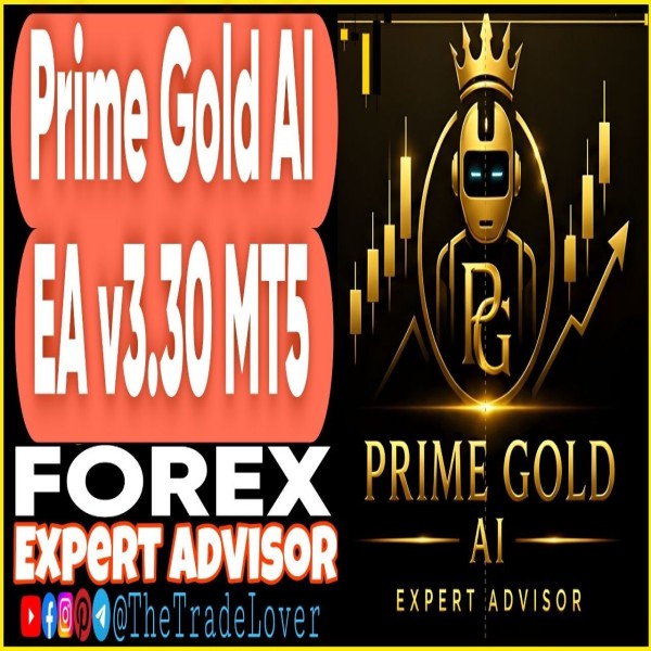 Prime Gold AI EA v3.30 MT5 (Works on Build 6061) | Forex Robot | MT5 Expert Advisor - The Trade Lovers